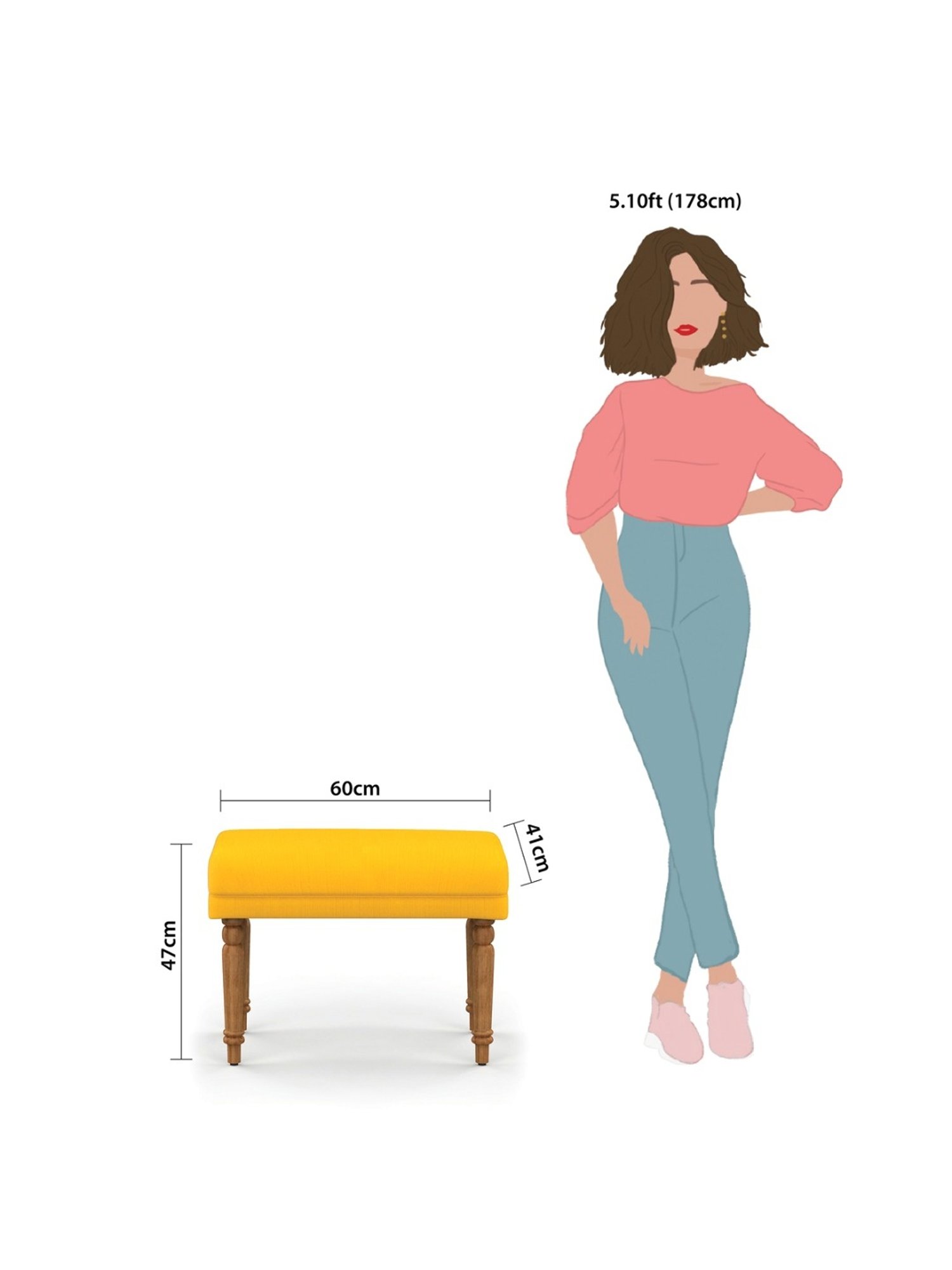 Picardy Vanity Stool Fabric/Antique Pearl - Acme Furniture