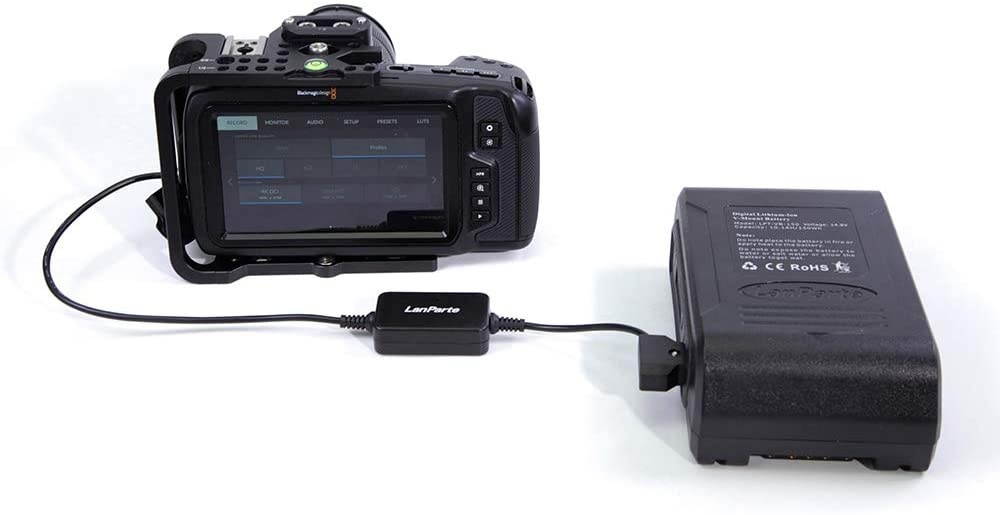 Lanparte BMPCC 4k Power Cable Dtap Regulated 12V