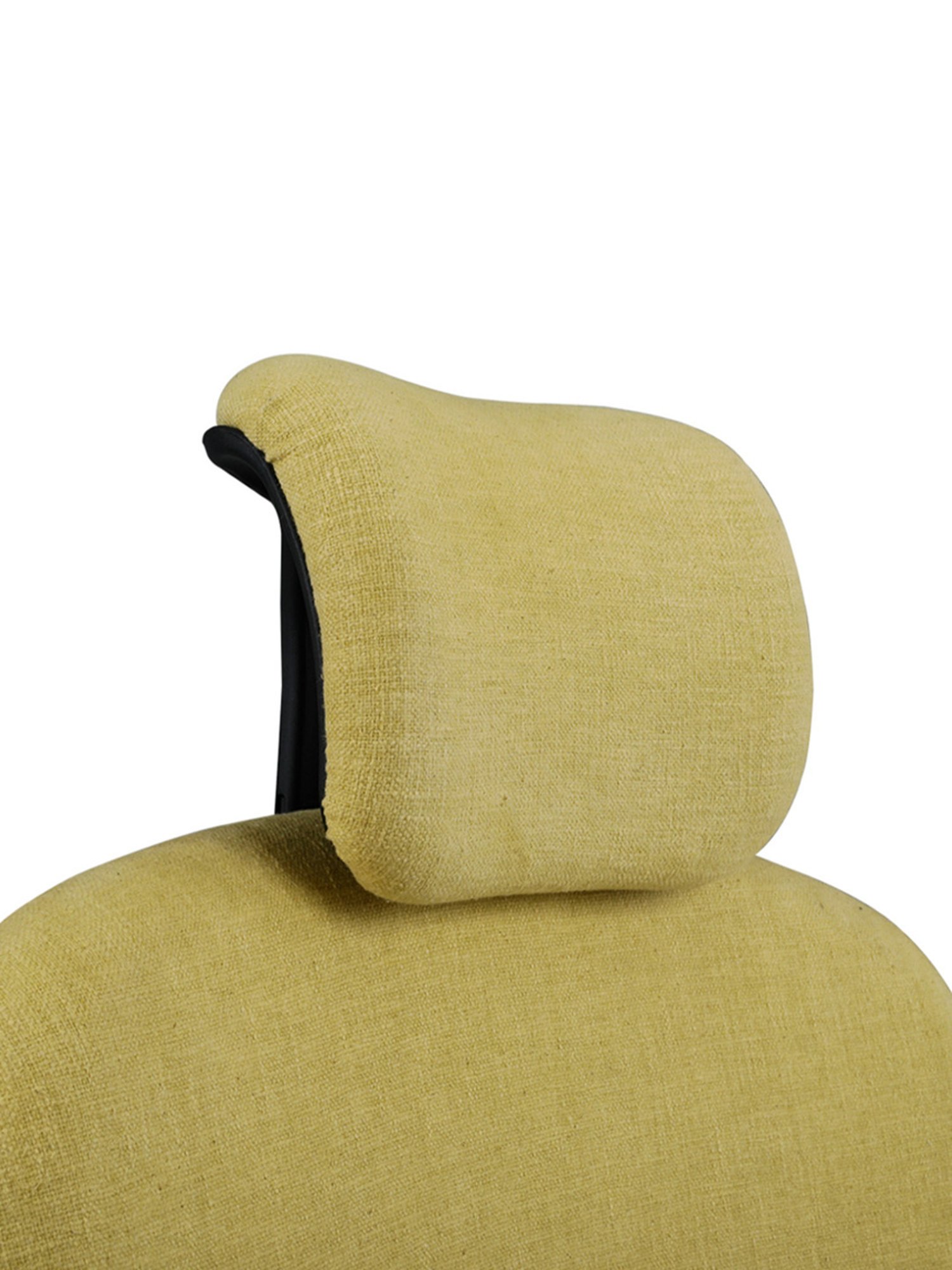 Durian Starry Blue & Black Fabric & Chrome High Back Executive Chair