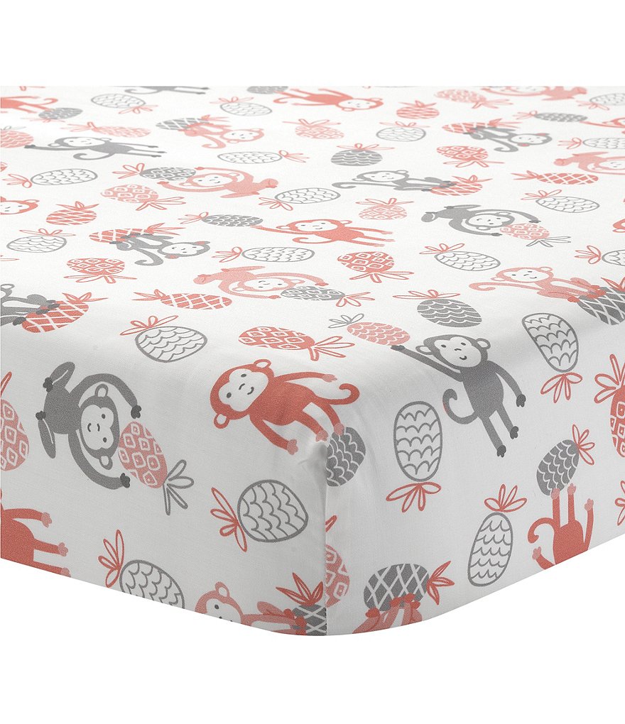 Lambs & Ivy Calypso Jungle 4-Piece Nursery Baby Crib Bedding Set