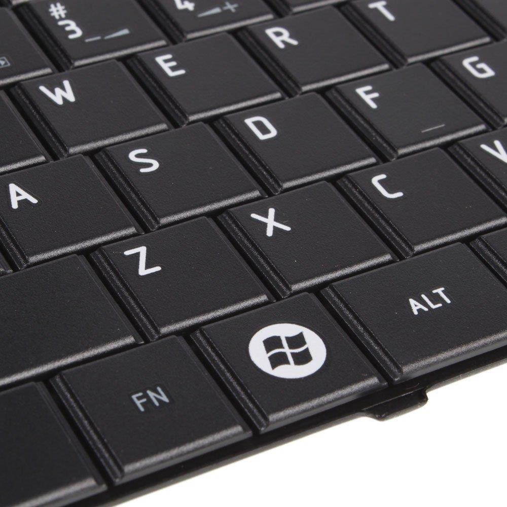 MaxLLTo Keyboard for Toshiba Satellite L755 L755D L750 L770 US Layout Black