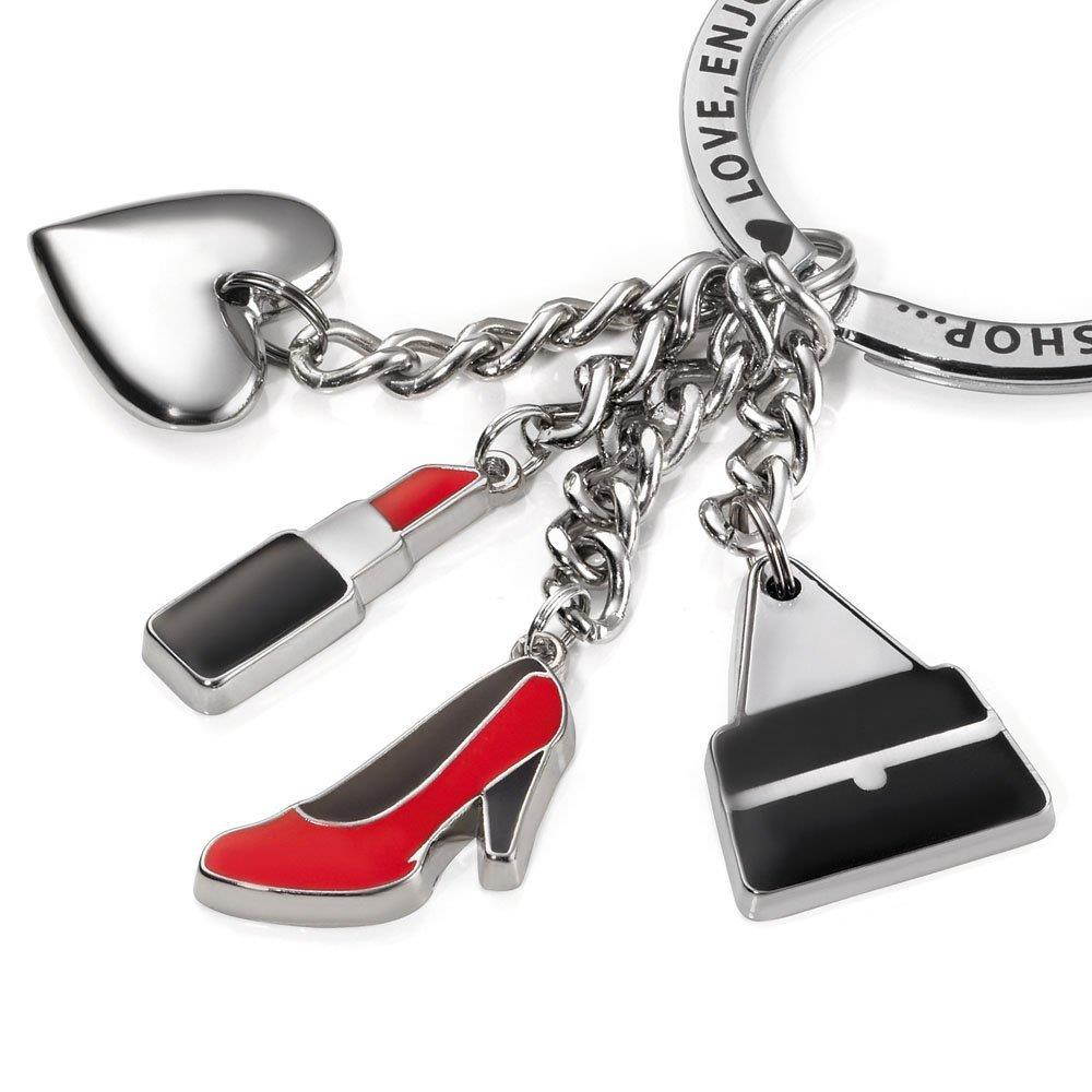 Troika She Loves It Charm Keyring (KR1206CH)
