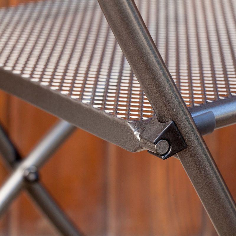 3pc Ludwig Folding Bistro Set - Royal Garden