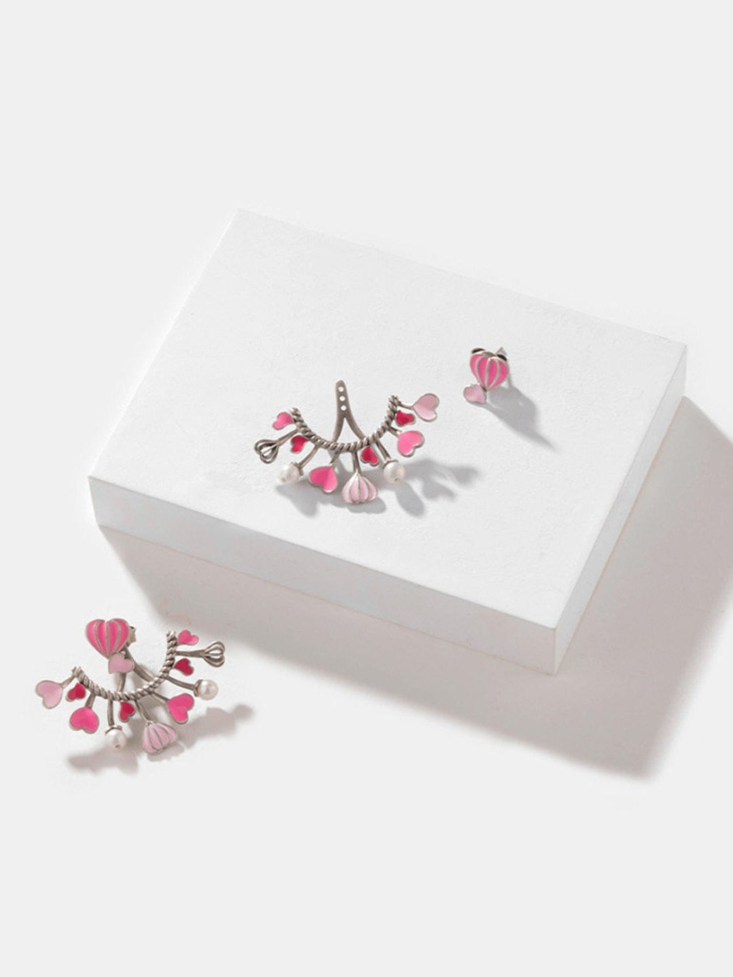 Shaya 92.5 Sterling Silver For the Love of Pushing Boundaries Earrings for Women