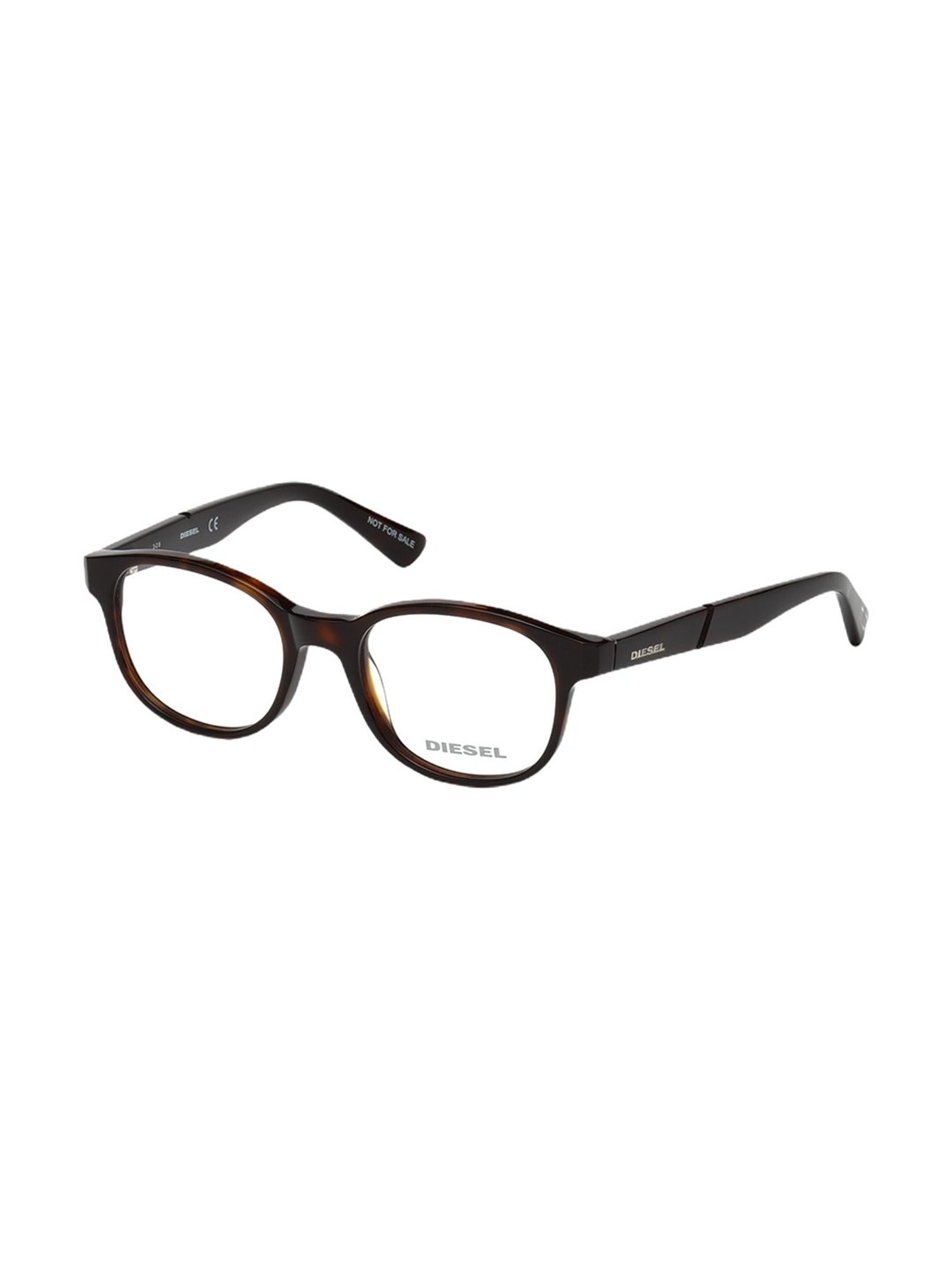 Diesel Brown Oval Unisex Eye Frames