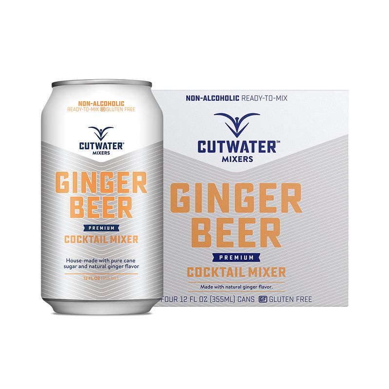 Cutwater Ginger Beer Cocktail Mix - 4pk/12 fl oz Cans