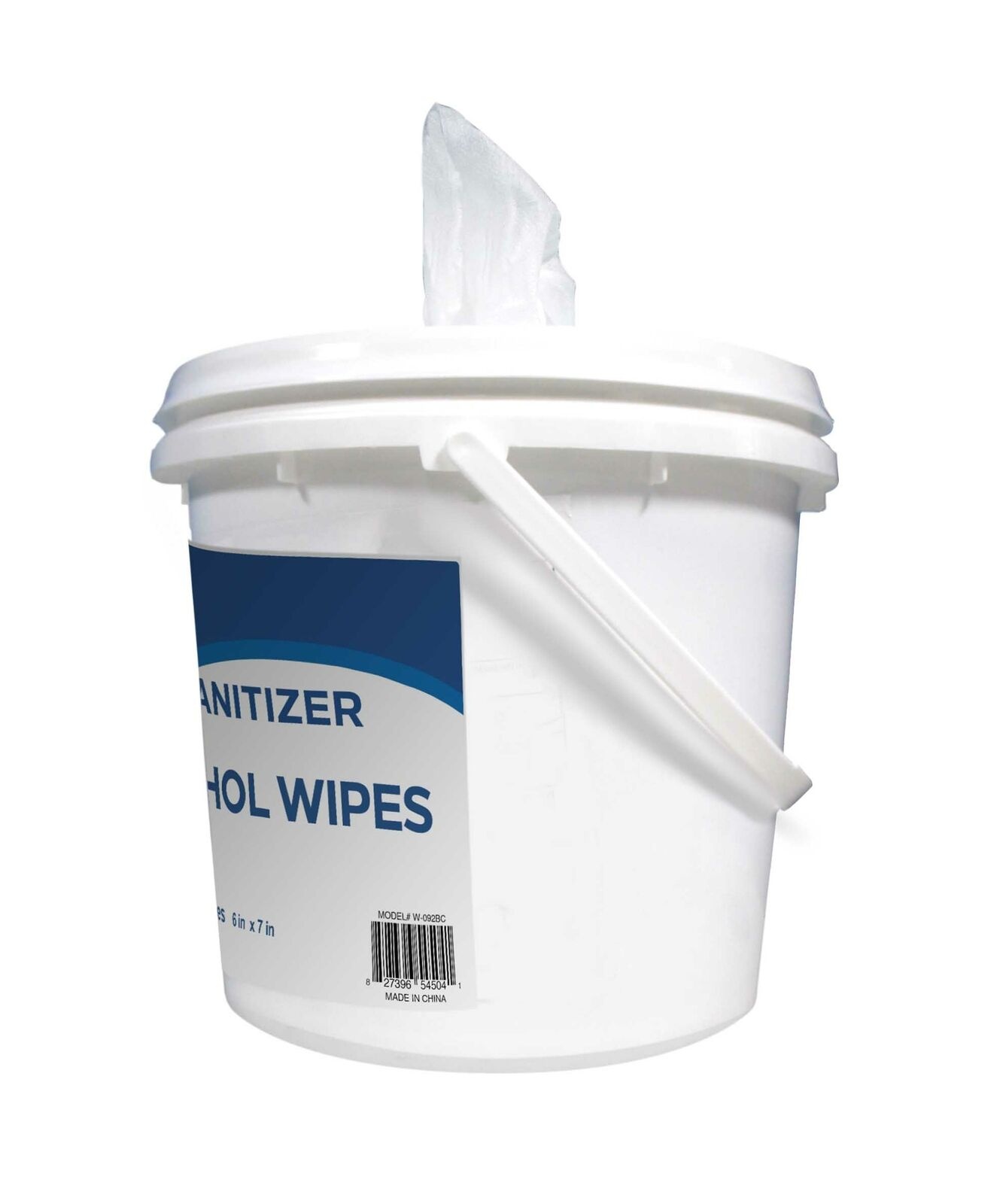 Advanced 75% Alcohol Sanitizing Wipes, Refillable Dispenser 800 Count
