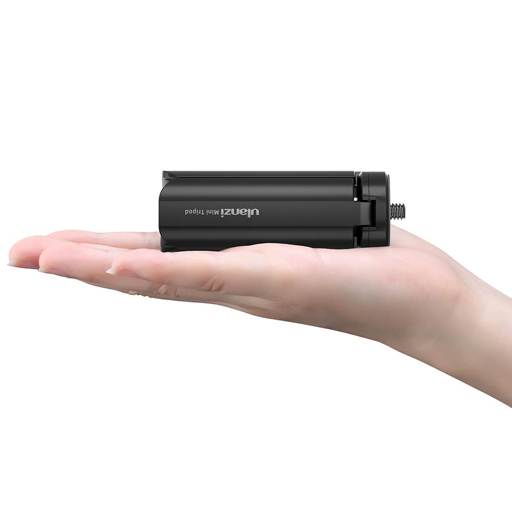 Ulanzi MT-15 Mini Handheld Tripod Portable Hand Grip Desktop Tripods Stand with Universal 1/4 Extending Screw for Smartphone DSLR Action Cameras Compatible with iPhone Samsung DJI GoPro