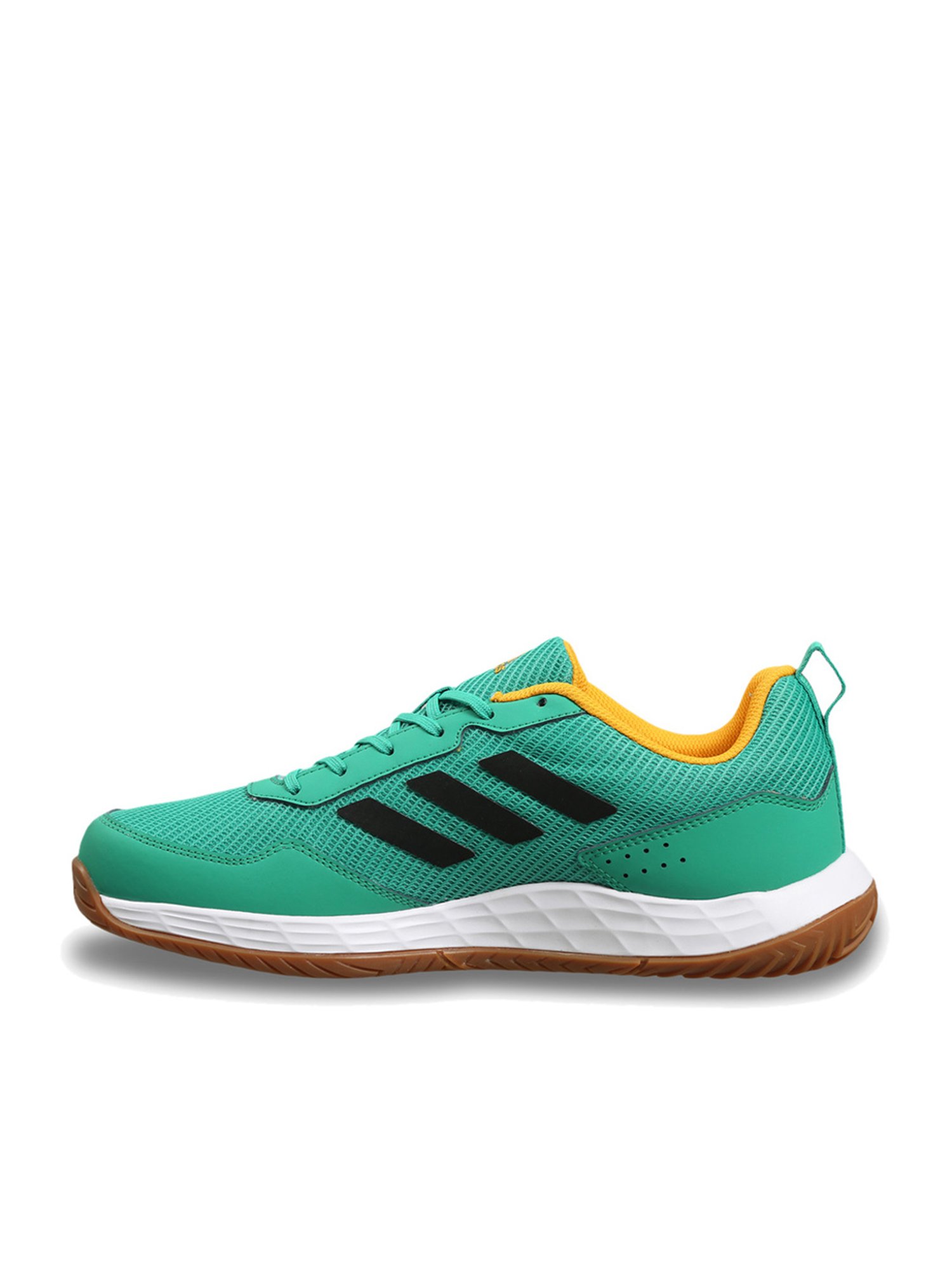 Adidas Men's Faztcort Indoor Star Green Indoor Court Shoes