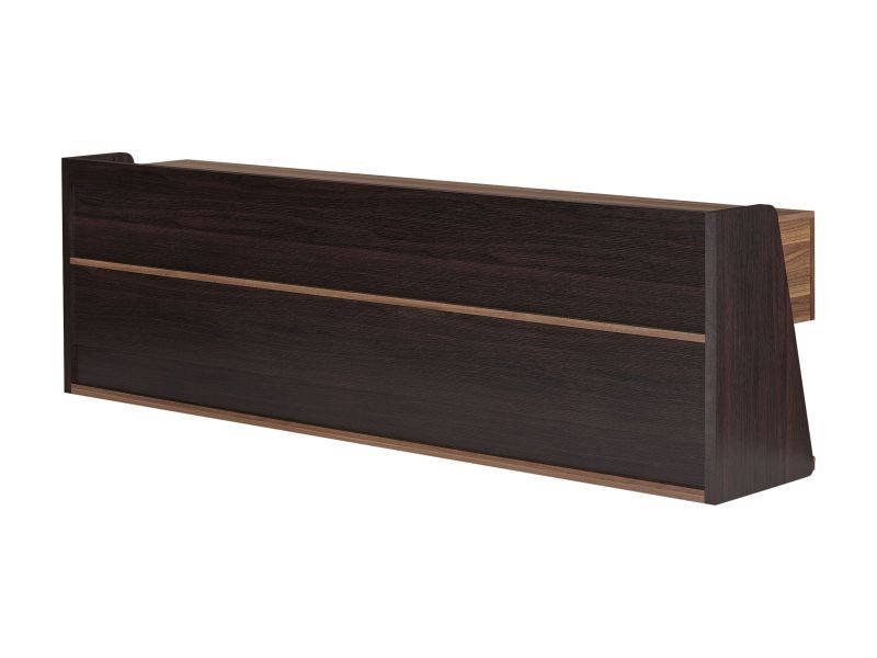 Furniture of America Light Walnut Taren Multi-Storage TV Cabinet