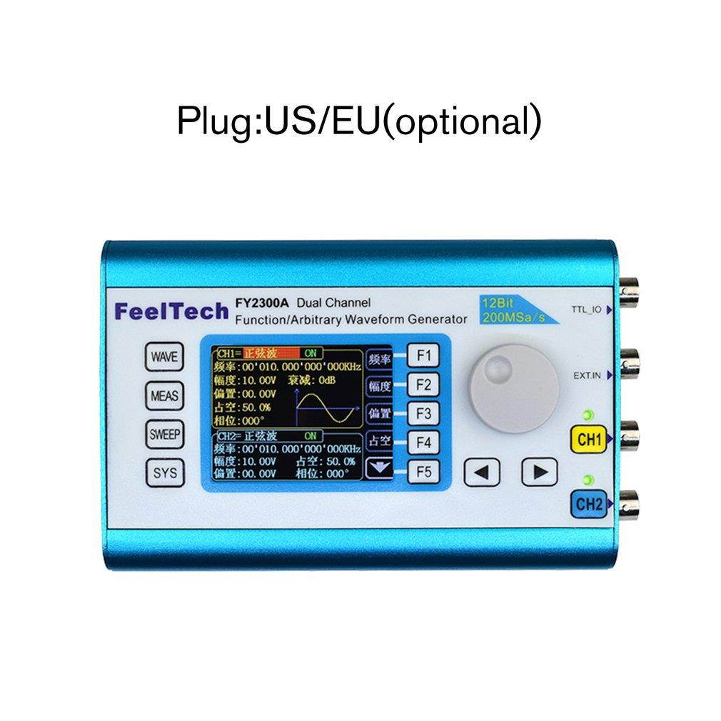 20MHz Digital DDS Dual-channel Signal Generator Arbitrary Waveform Function