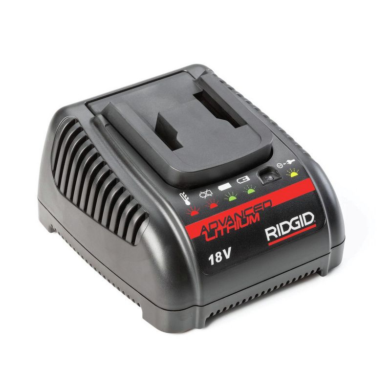 Ridgid 64383 RBC-30 120V Lithium-Ion Corded Charger for 18V 2.5 Ah and 5 Ah Batteries