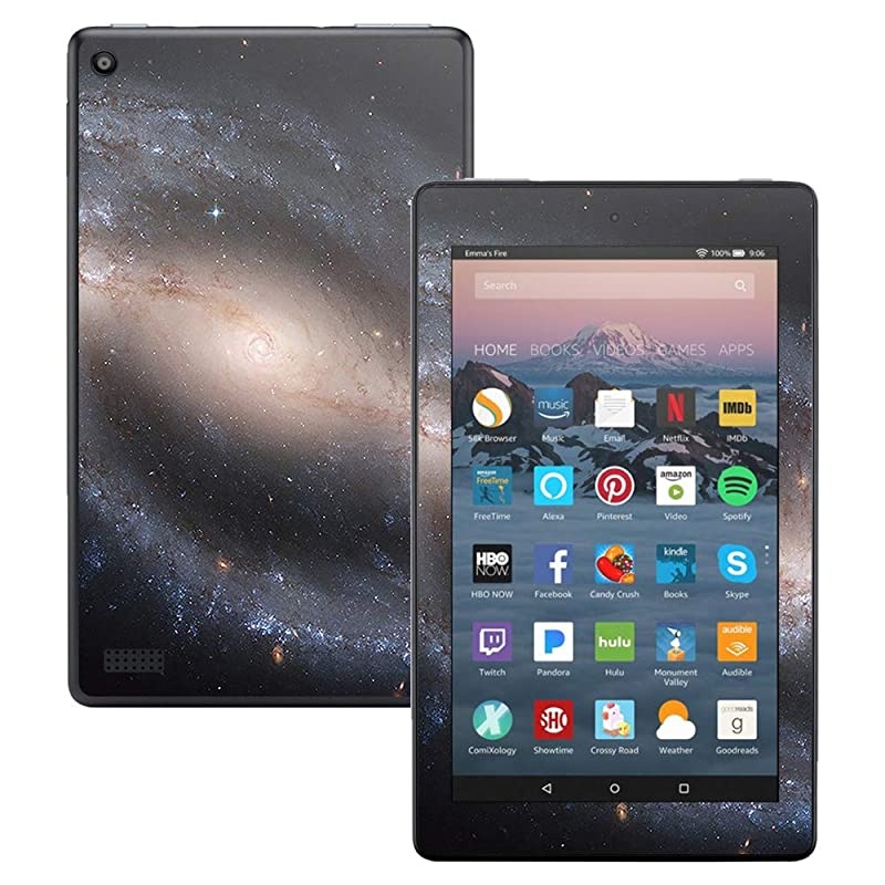 Skin Compatible with  Kindle Fire 7 2017 Eridanus | Protective Durable and Unique Vinyl Decal wrap Cover | Easy to Apply Remove and Change Styles | Made in The USA