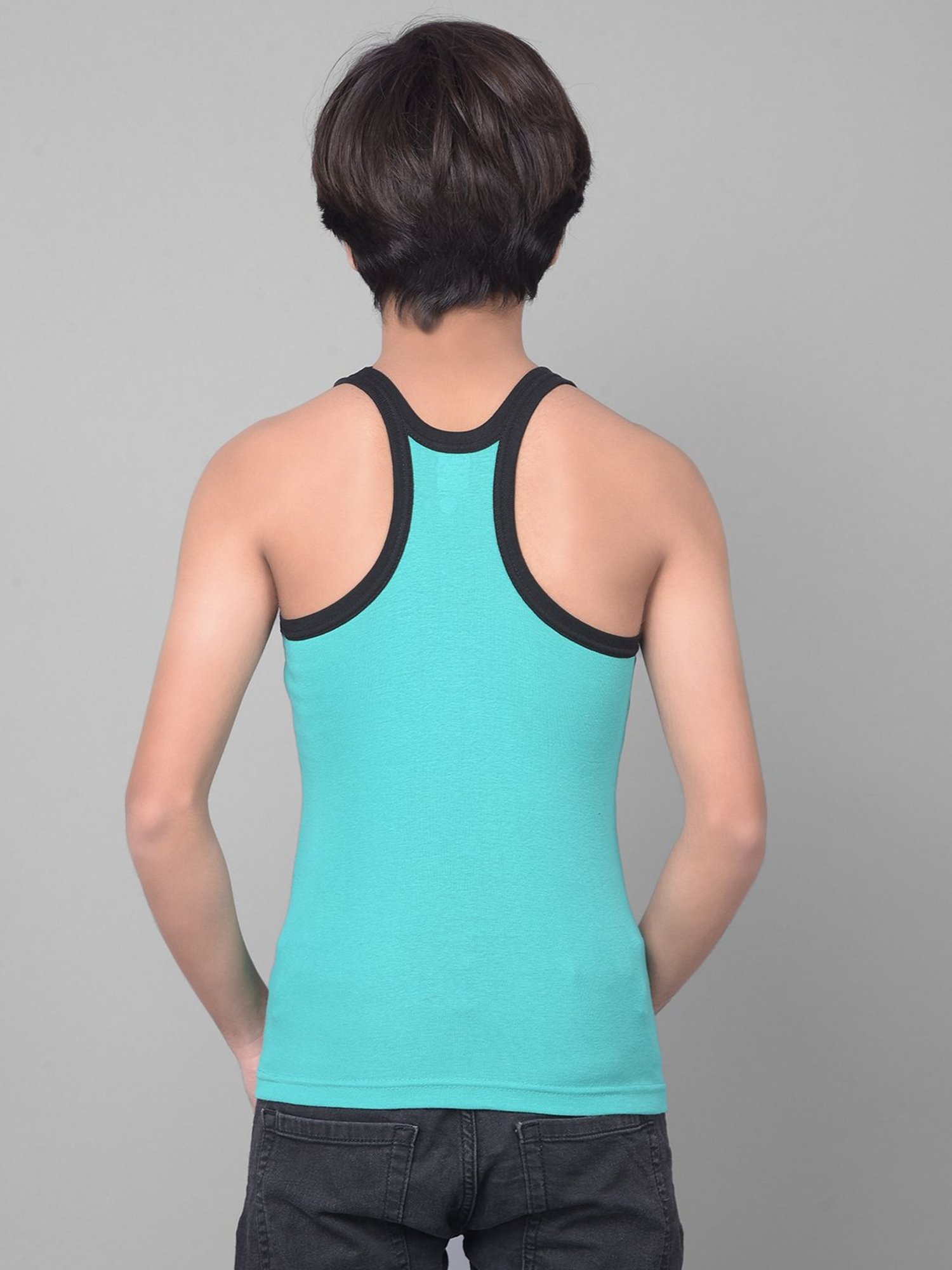 Dyca Boys Assorted Printed Vest (Pack Of 4)