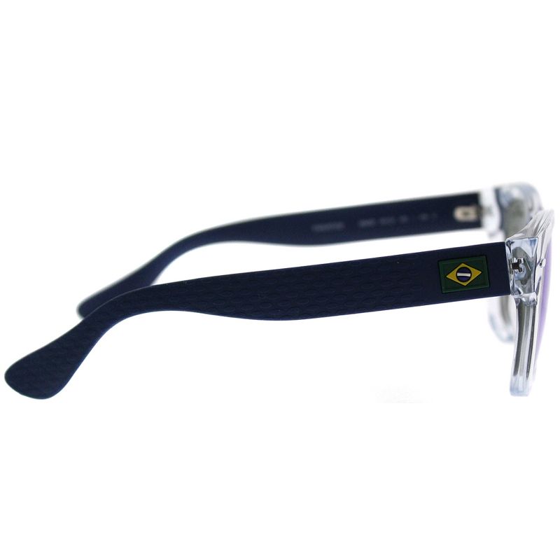 Havaianas Paraty/M QM4 Z0 Unisex Square Sunglasses Crystal Blue 50mm