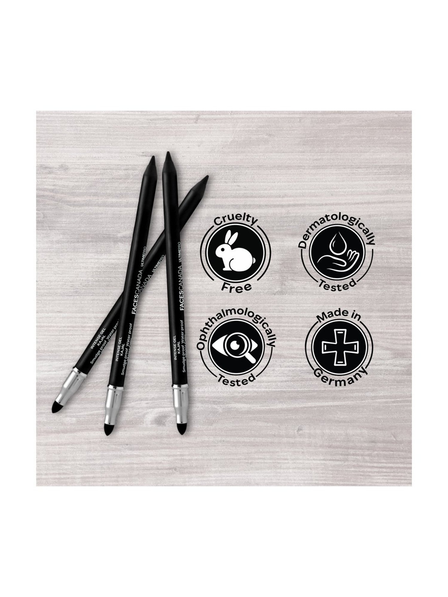 Matt Look Single Stroke Super Glide Eyeliner Kohl Kajal Bottle Green - 1.3 gm