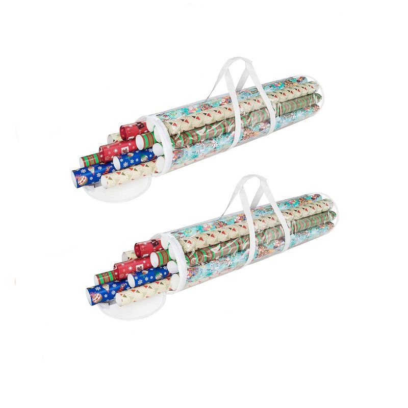 Elf Stor Elf Stor 2pk Wrapping Paper Gift Wrap Storage Bag for 31" Rolls