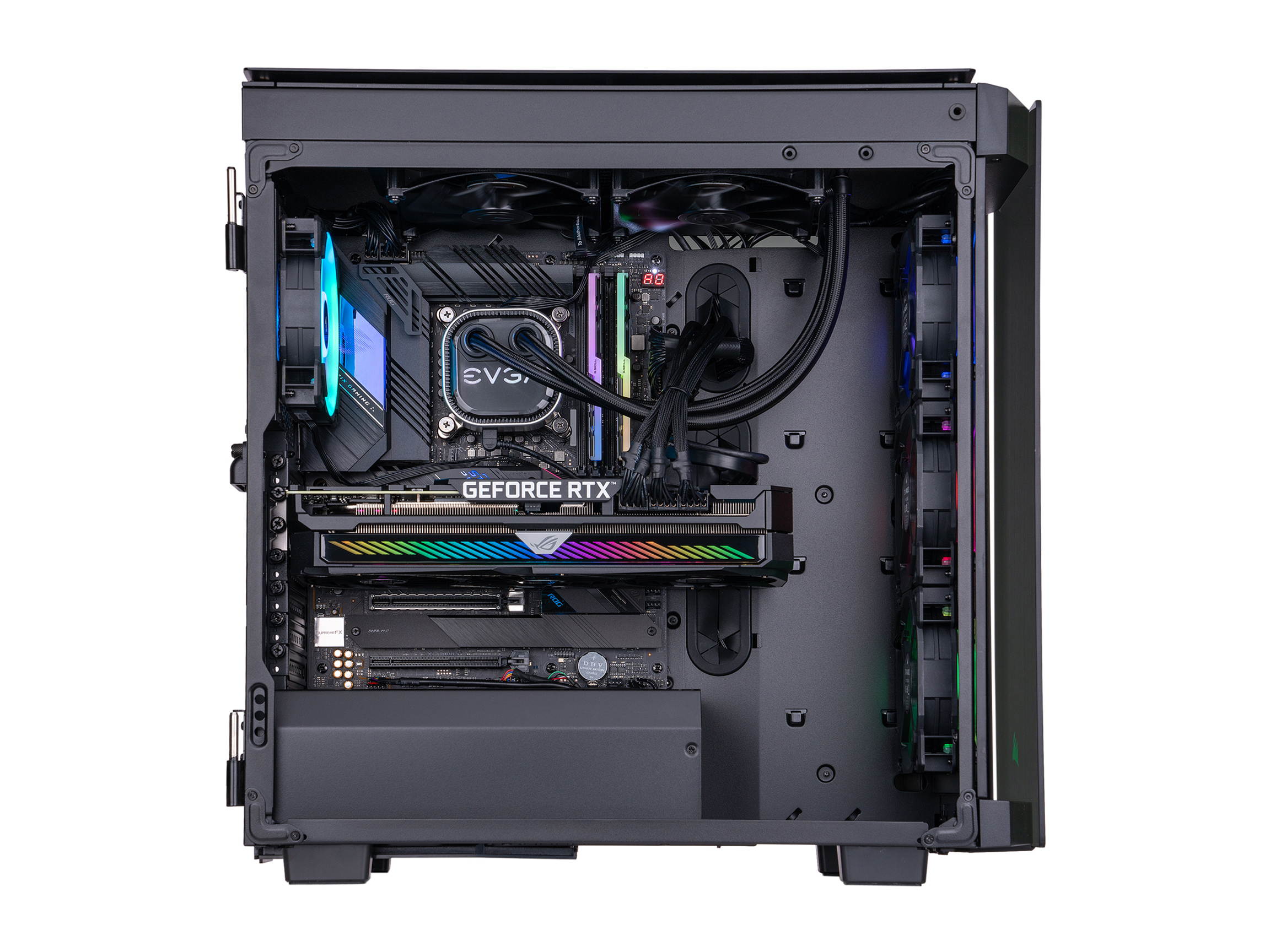 ABS Legend Gaming PC - Intel i9 11900K - ASUS ROG STRIX GeForce RTX 3080 Ti - G.Skill TridentZ RGB 32GB DDR4 3200MHz - 1TB AORUS GEN4 M.2 NVMe SSD - EVGA CLC 280MM RGB AIO - Windows 10 Pro 64-bit
