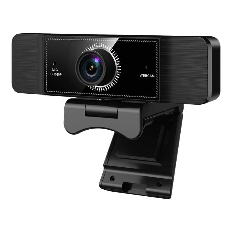 Webcam with Microphone, 1080P Full HD Webcam with 360&deg; rotation, USB Web Cam for PC or Laptop Video Calling, Compatible for Win10/8/8.1/7/XP Linux for Skype, Streaming, Teleconference, Video Chat
