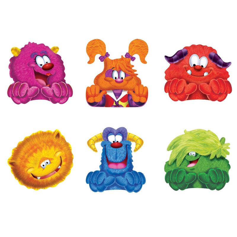 6pk 36 per Pack Furry Friends Mini Accents Variety Pack - TREND