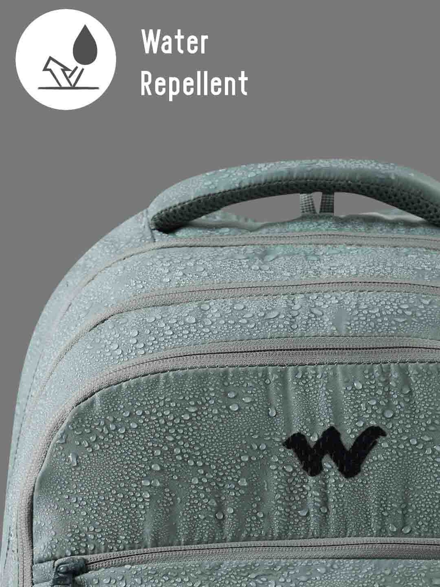 Wildcraft Bravo 45 LP Grey Laptop Backpack