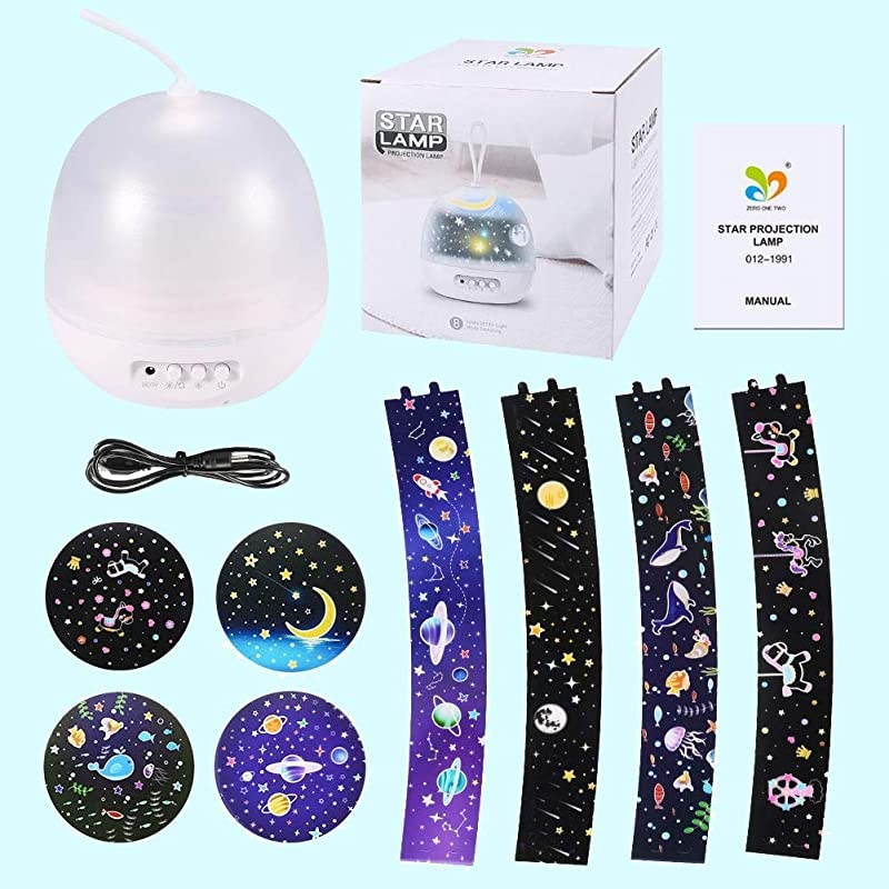 Star Night Light for KidsStarlight Projector Ocean Carousel Universe Moon Universe Night Light Projection Birthday New Projector lamp for ChristmasHoliday