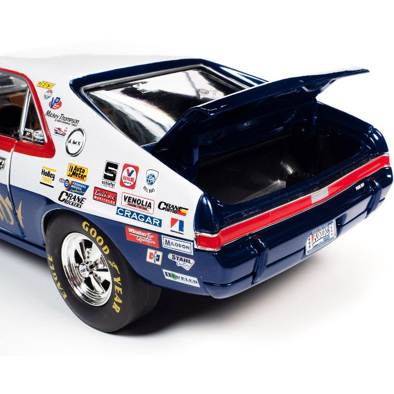1969 AMC AMX S/S "Drag-on-Lady" "Legends of the Quarter Mile" MCACN 1/18 Diecast Model Car by Autoworld
