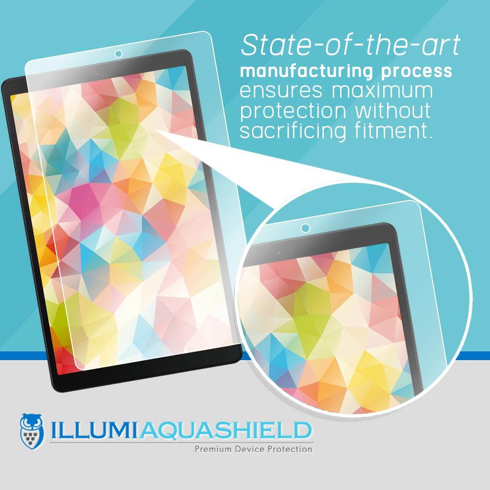 ILLUMI AquaShield Screen Protector Compatible with Samsung Galaxy Tab A 10.1 (SM-T510, 2019)(2-Pack) No-Bubble High Definition Clear Flexible TPU Film