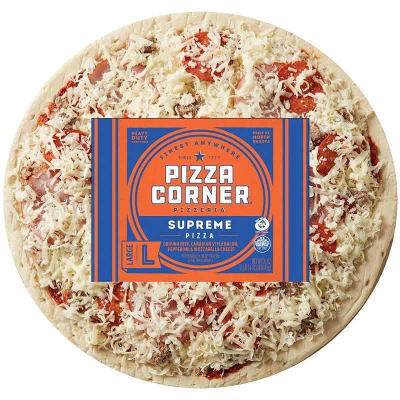 Pizza Corner Supreme Frozen Pizza - 30oz