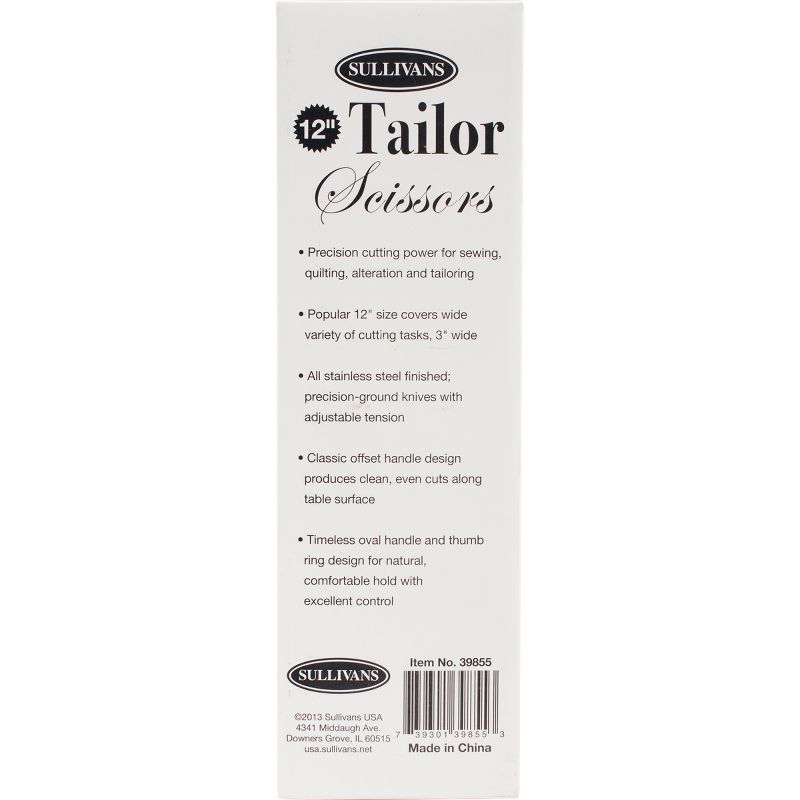Sullivans Tailor Scissors 12"
