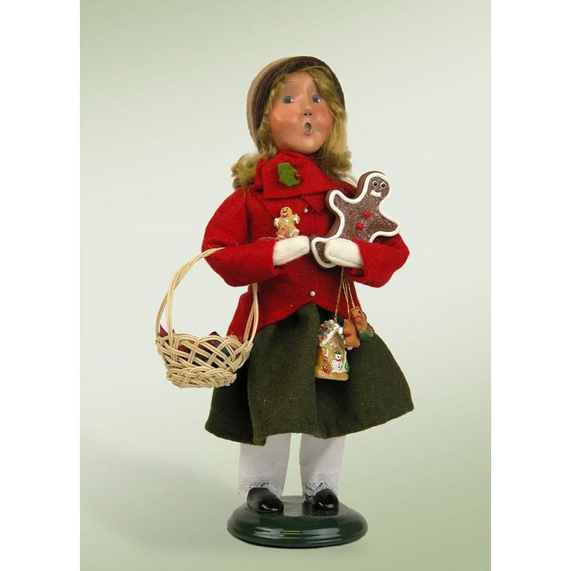 Byers Choice 9.5 Festive Seasons Gingerbread Family Girl Christmas Figure