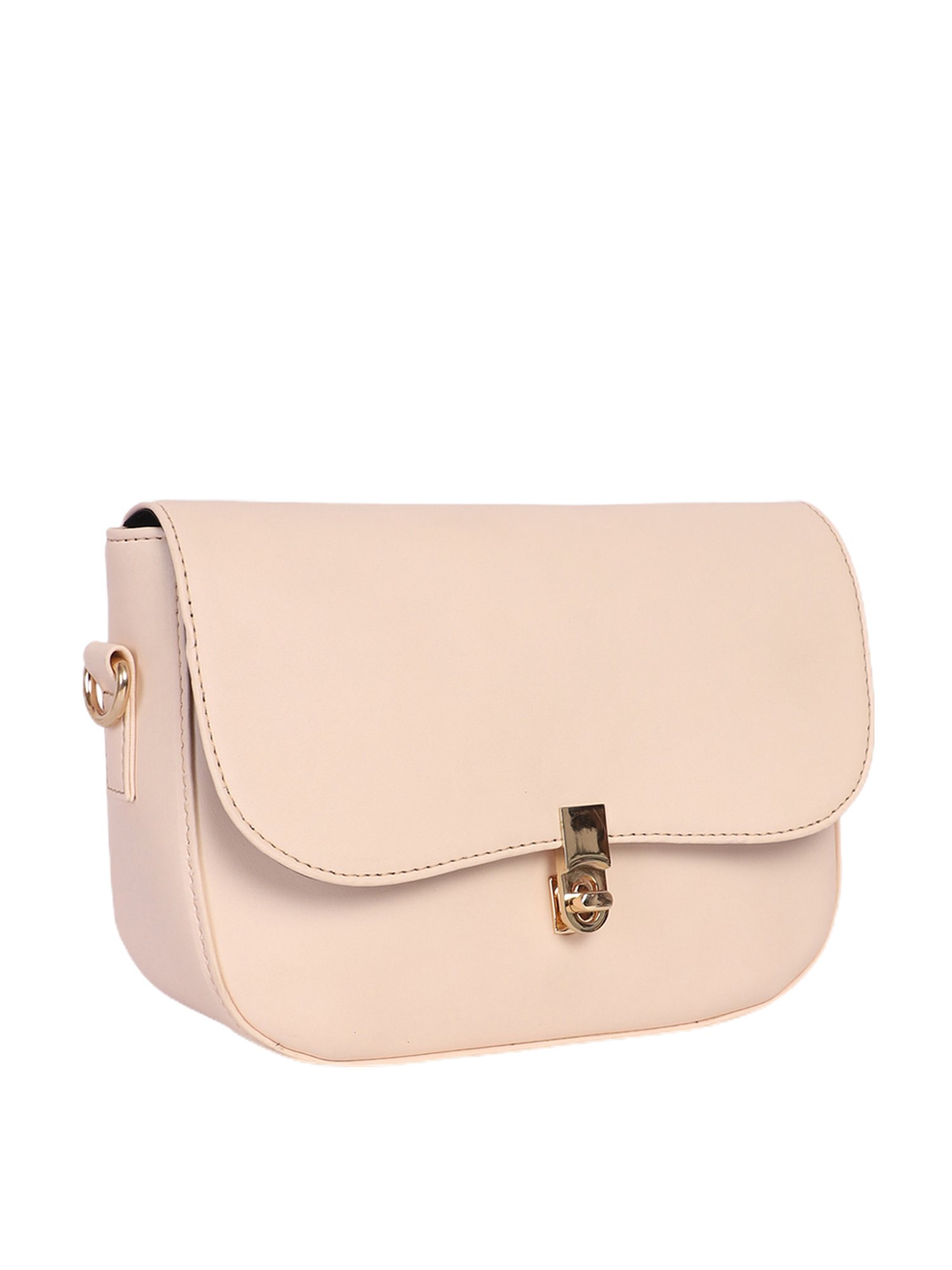 Bagsy Malone Pink Solid Sling Bag