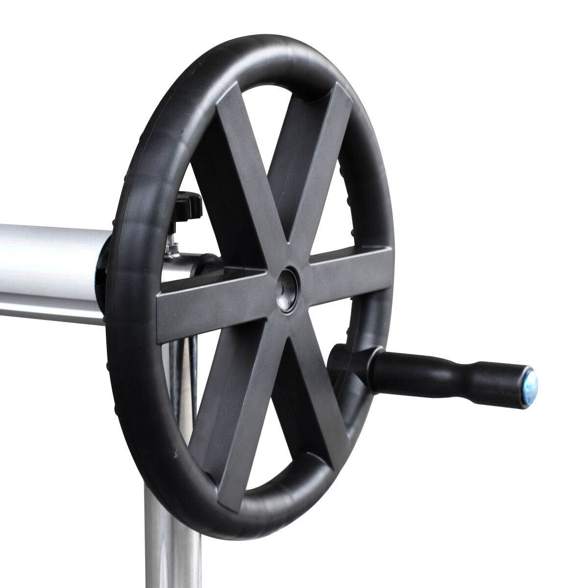 21 FT Long Swimming Pool Cover Reel  Aluminum Inground Solar Stainless Steel