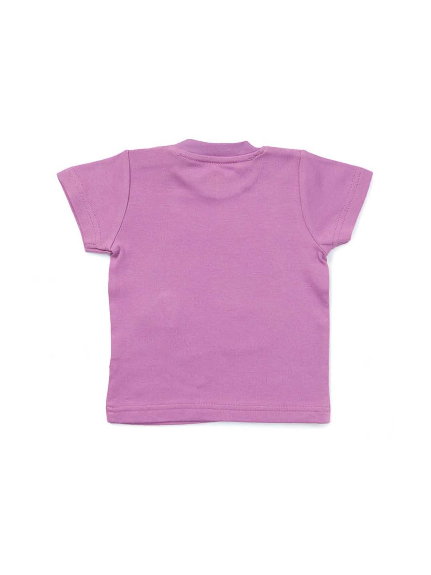 Pranava Kids Purple & Red Printed T-Shirt (Pack of 2)