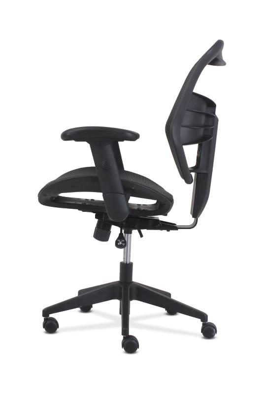 HON Prominent High-Back Task Chair Tilt Seat Slide Adjustable Arms Black Mesh