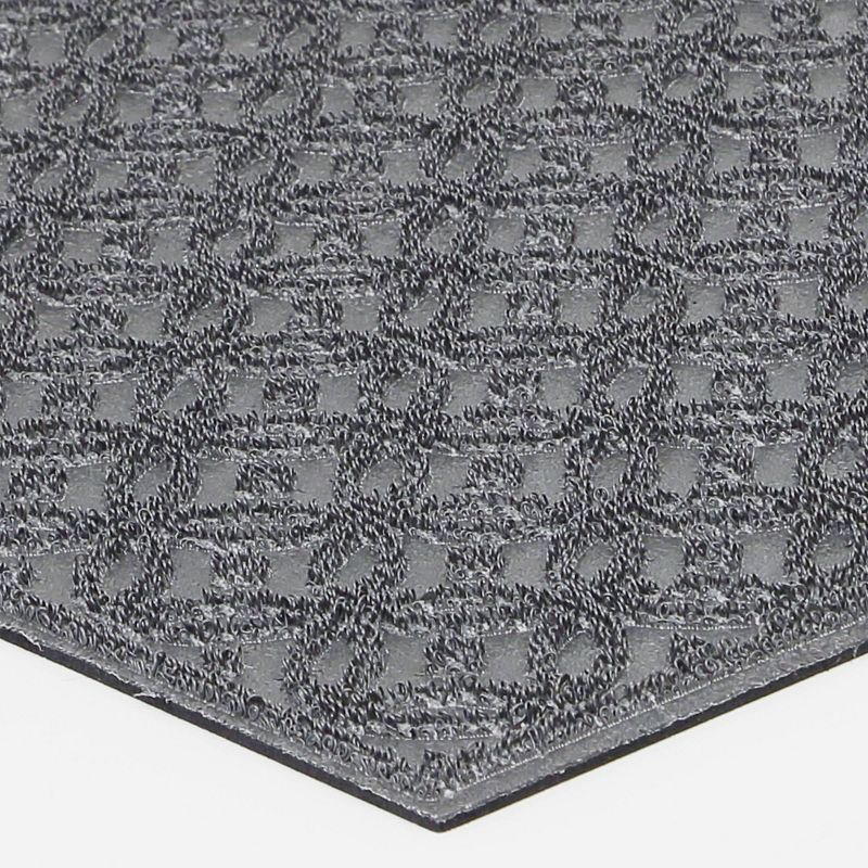 1'6"x2'6" Micro Loop Impressions Doormat Gray - Mohawk