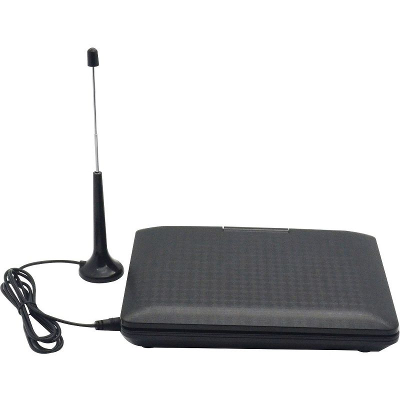 Naxa NPDT-7000 Portable DVD Player - 7" Display - Shinny Black - DVD+RW, DVD-RW, CD-RW - JPEG - DVD Video, MPEG-4, MPEG-1, MPEG-2 - CD-DA, MP3 - USB