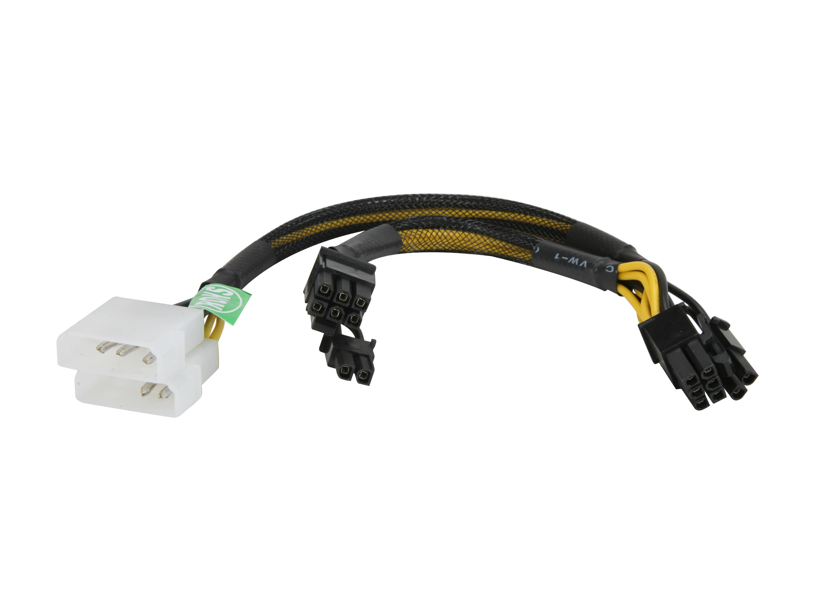 Micro Connectors 30cm Addressable RGB (ARGB) 1 to 4 Splitter Cable with/5 Male Pins (F04-04ARGB-30)