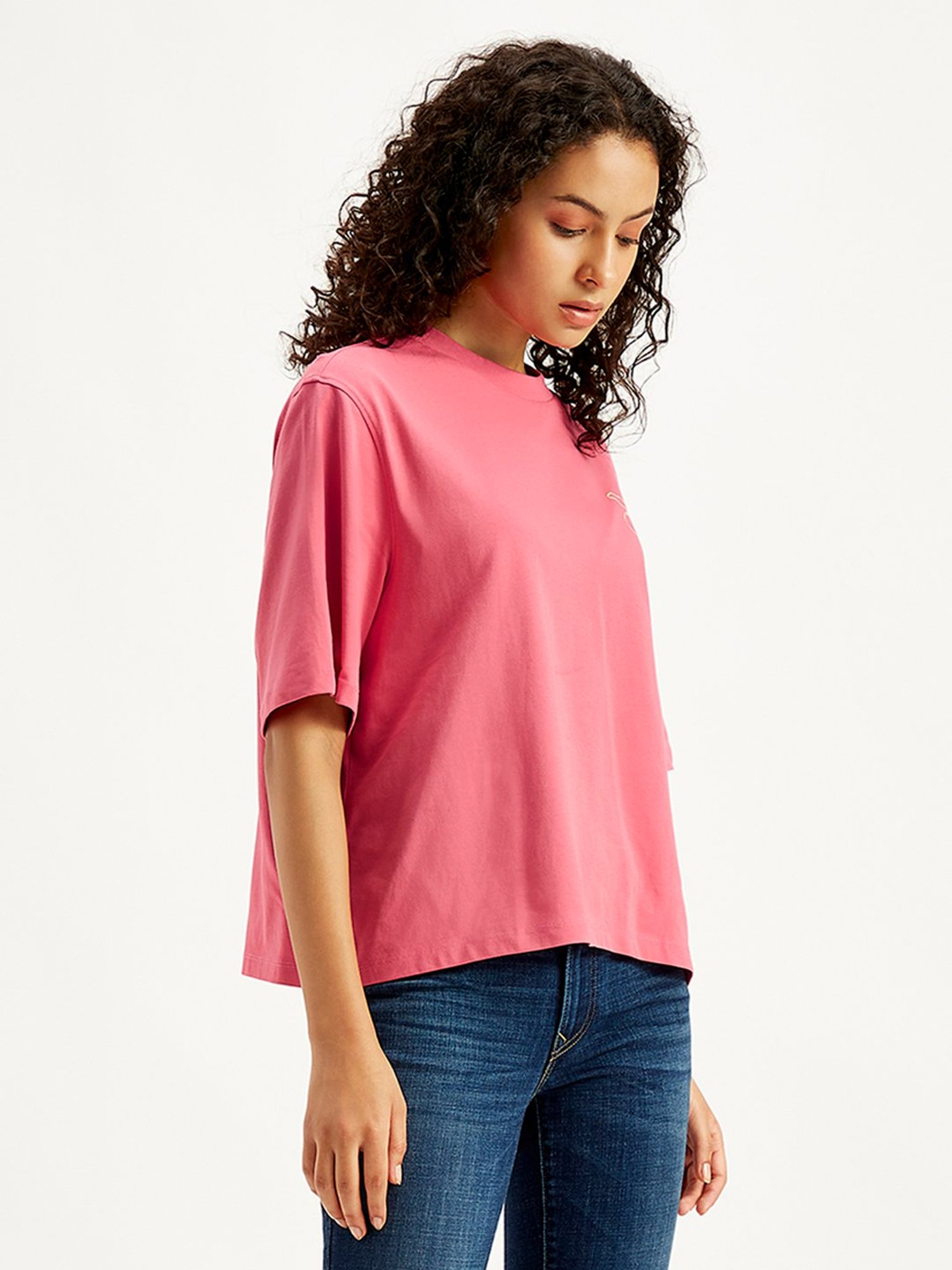 Levi's Pink Graphic Print T-Shirt