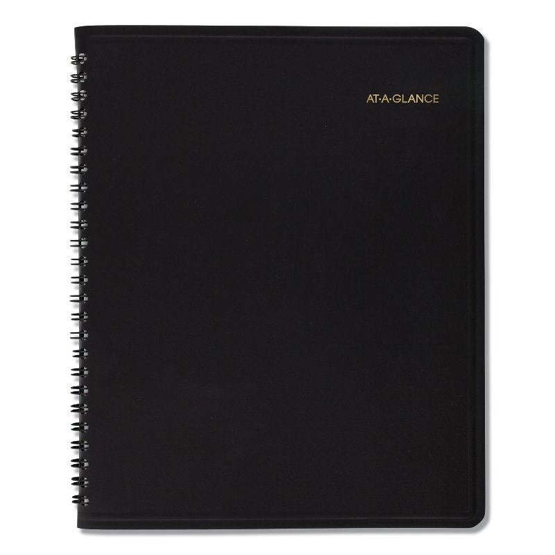 At-A-Glance Monthly Planner 8 3/4 x 6 7/8 Black 2019-2020 7012705
