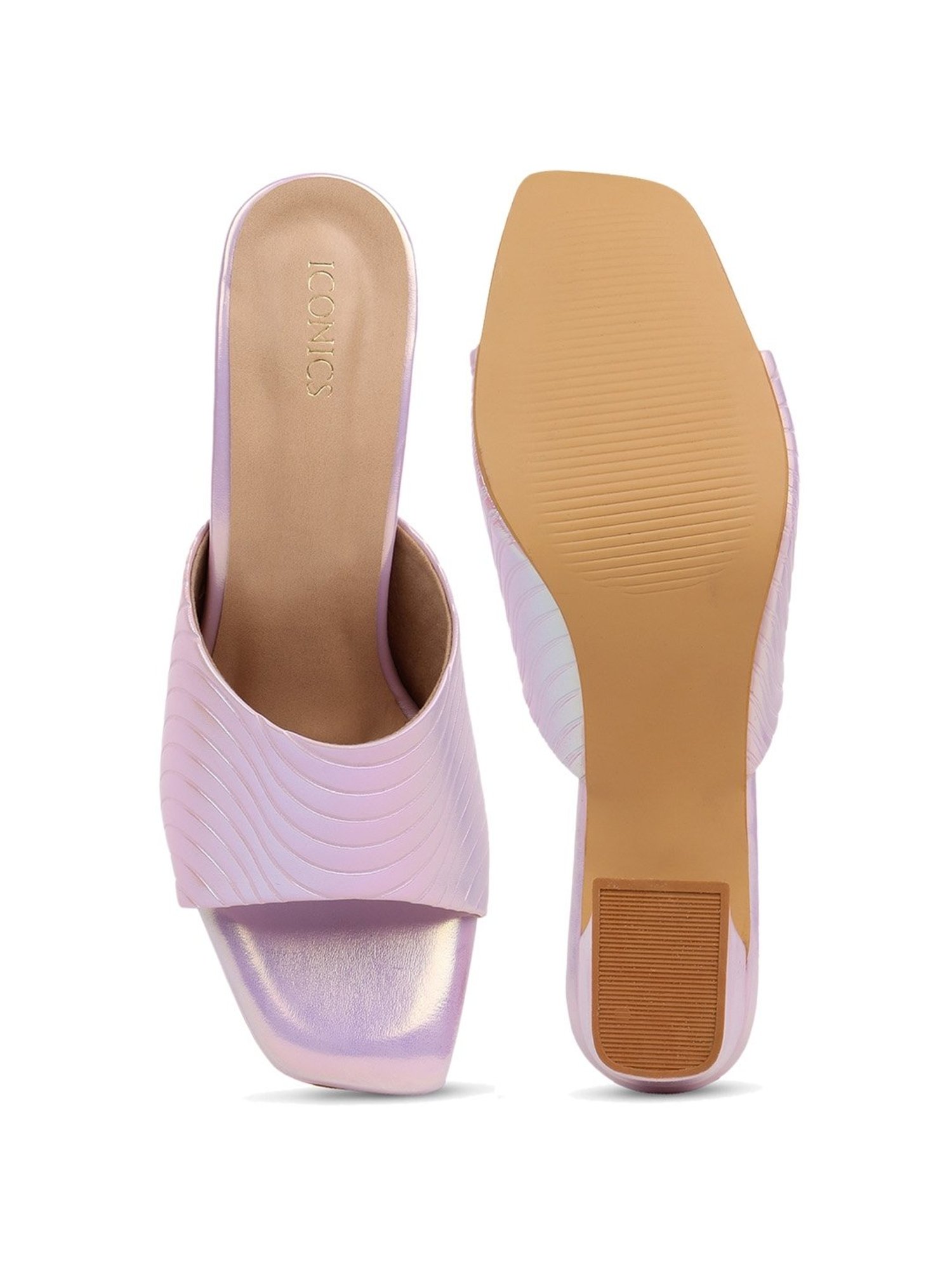 Iconics Women's Lavender Casual Sandals