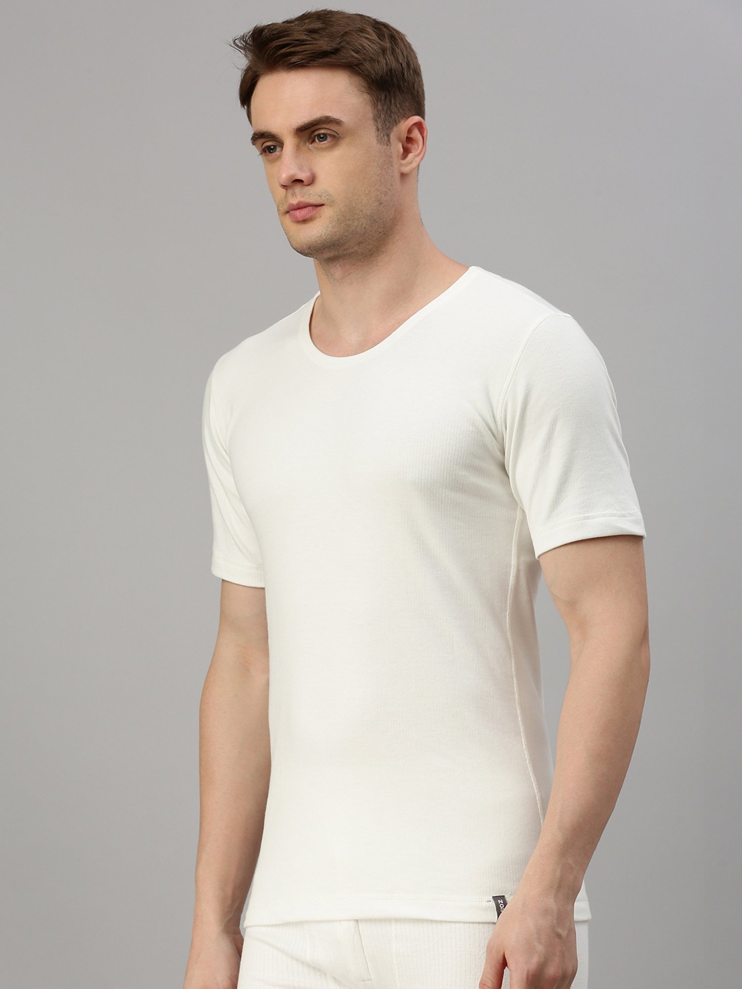 Zoiro Ivory White Thermal Top