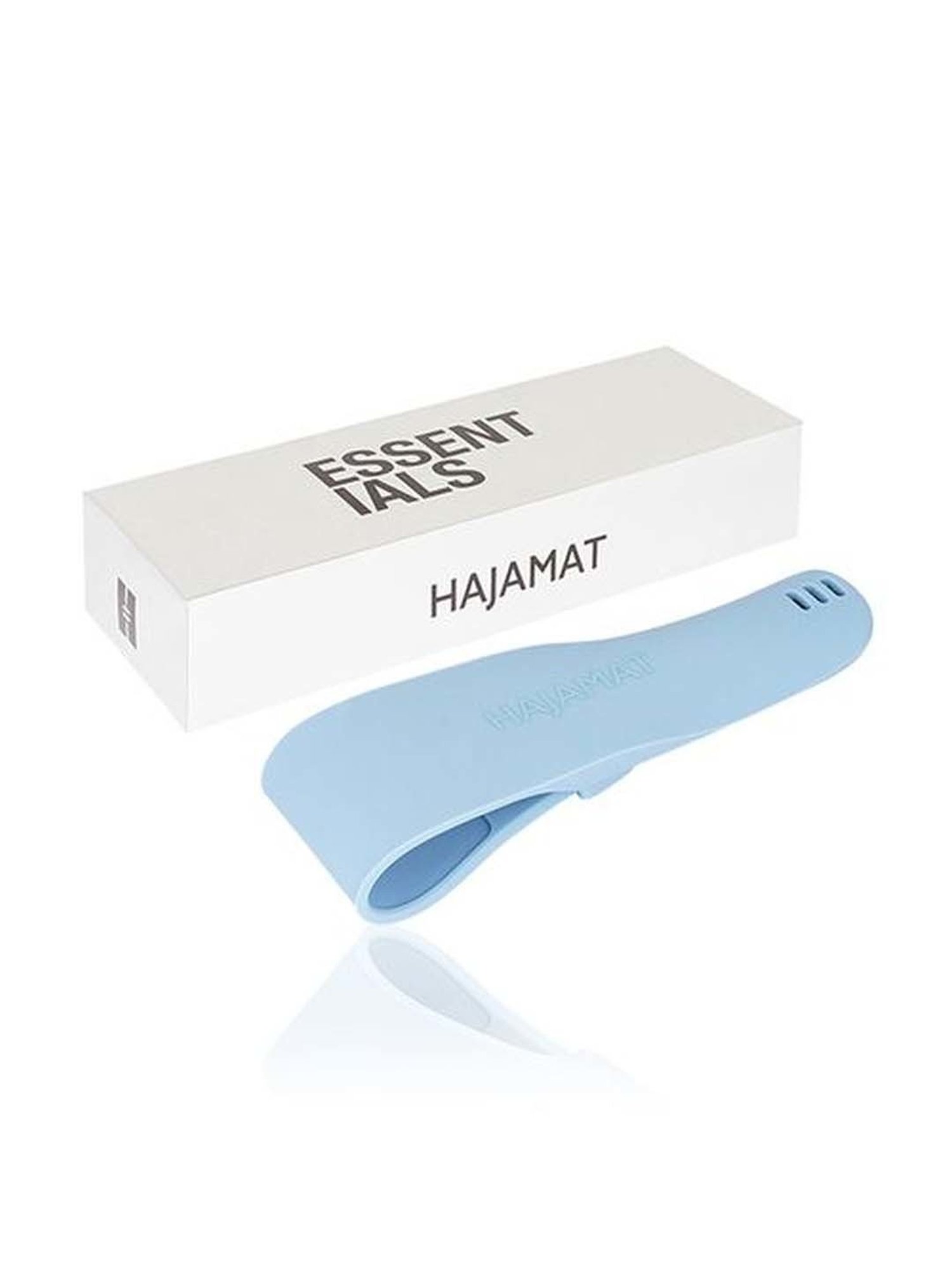 Hajamat Portable Protective Travel Case for Manual Shaving Razor Steel Grey