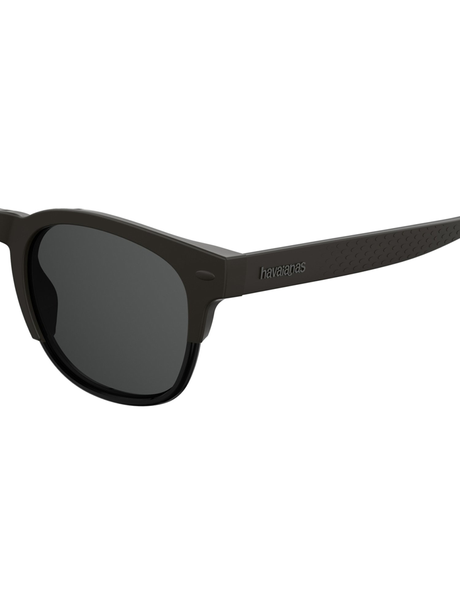 Havaianas 201688QFU51IR Grey Angra Rectangular Sunglasses