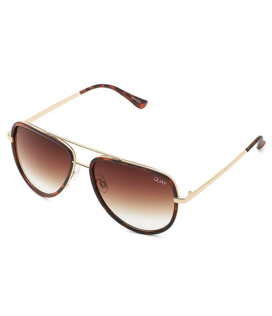 Quay Australia All In Mini Aviator Sunglasses