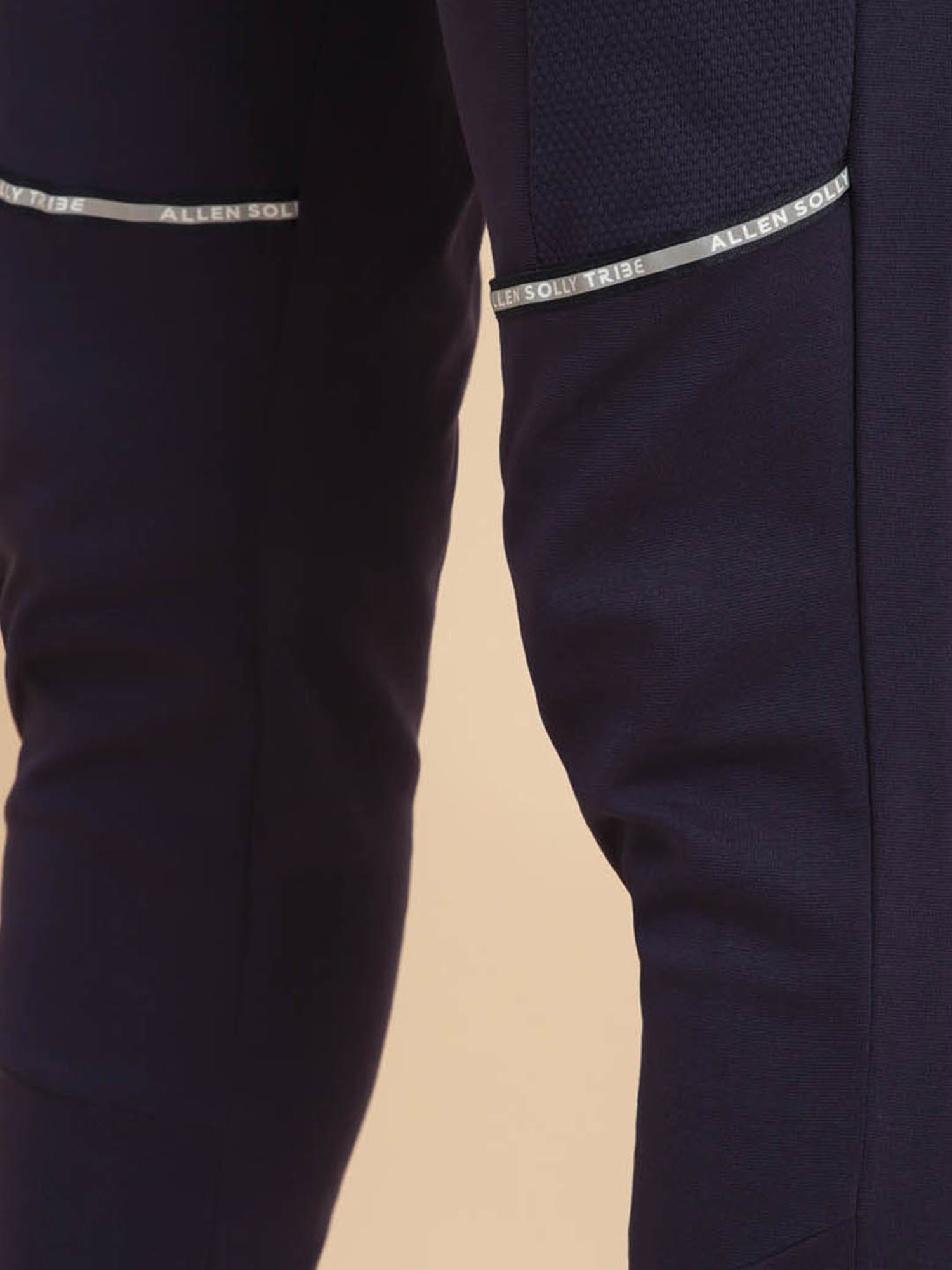 Tribe by Allen Solly Purple Regular Fit Joggers