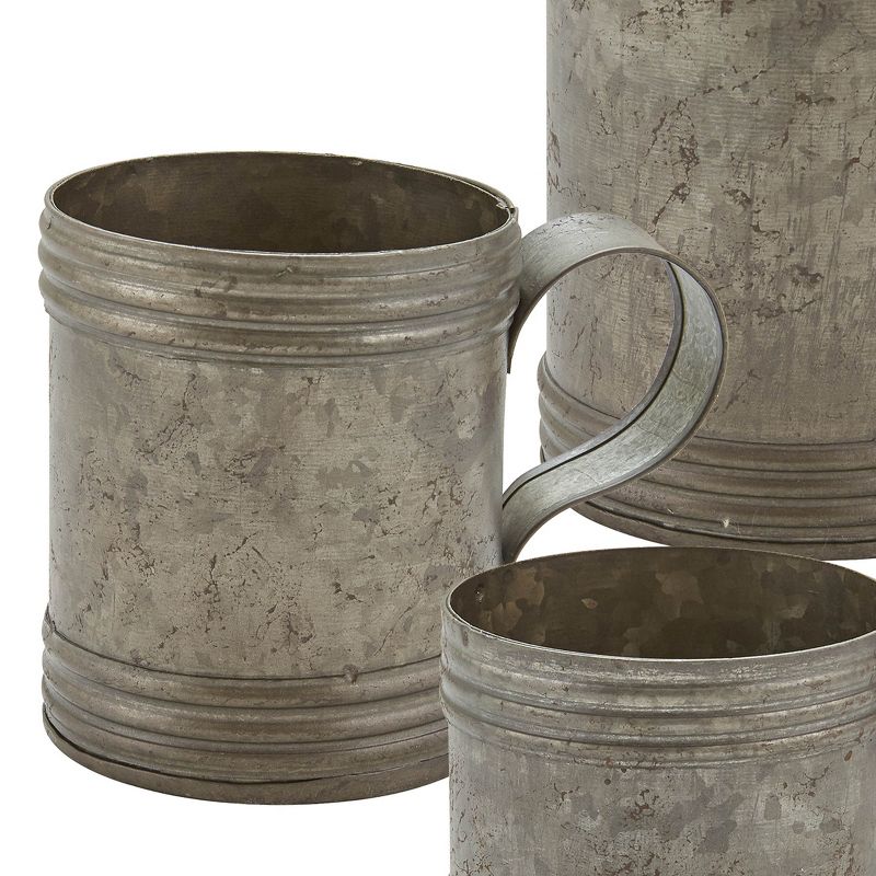 Park Designs Rolled Tin Measuring Cup Set - Gray