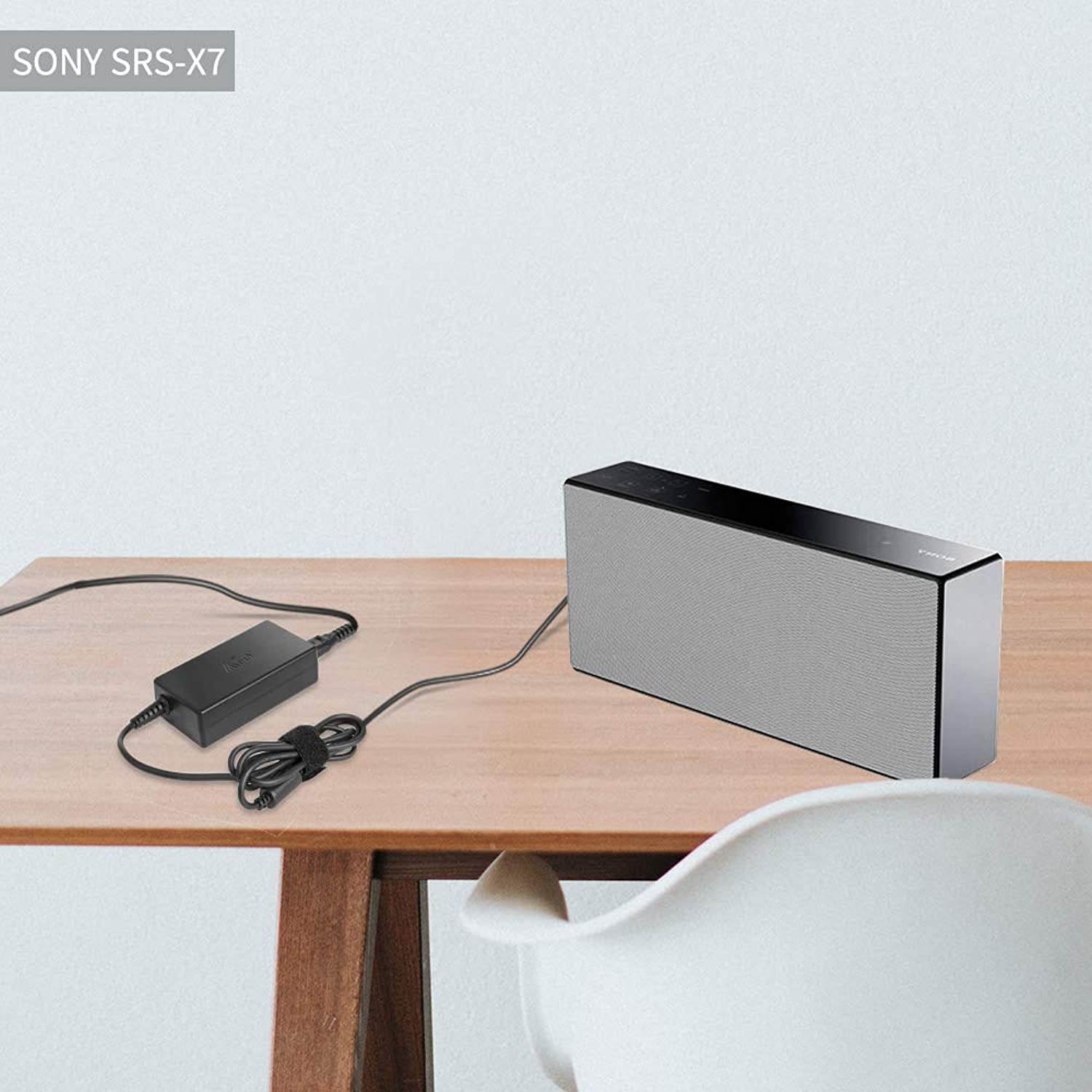 KFD 18V Adapter for Sony SRSX7 SRSX77 Portable Wi-Fi & Bluetooth Speaker SA-NS300 SA-NS400 SA-NS500 SA-NS510 SA-NS410 Speaker FMP-X1 4K Player SA-40SE1 SA-32SE1 SA-46SE1 AC-E1826L Power Supply Charger