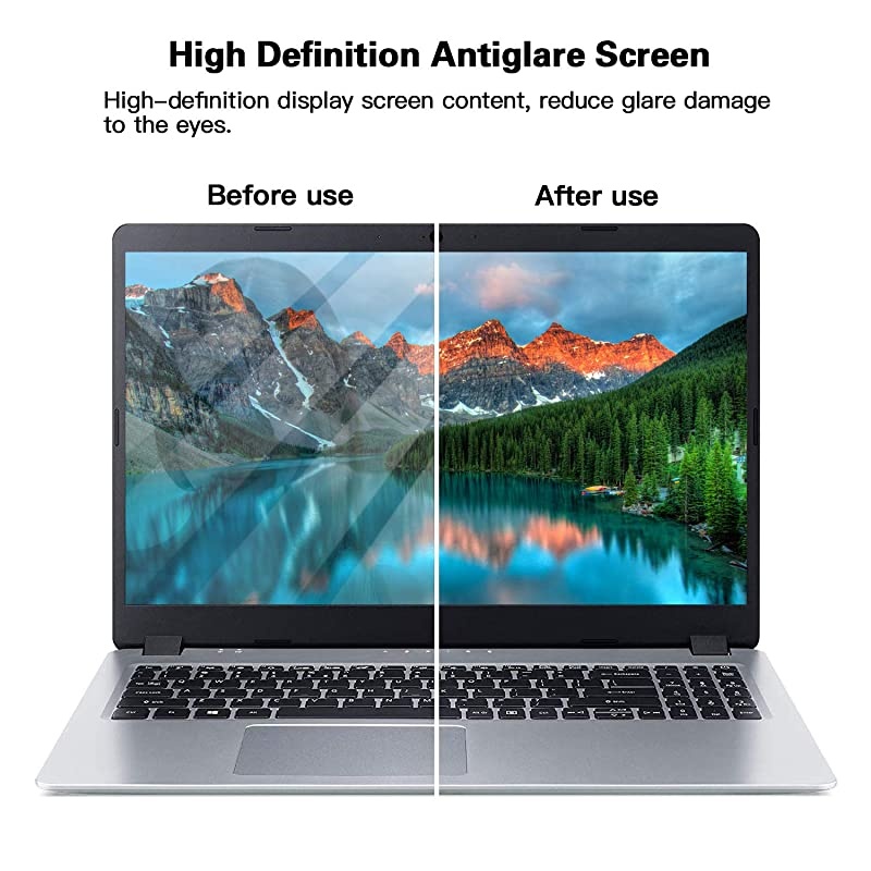 Laptop Screen 116 Inch Anti Blue Light and Anti Glare Filter Screen Protector Eye Protection Blue Light Blocking Anti Glare Screen Protector for All 116 with Display 169 Laptops