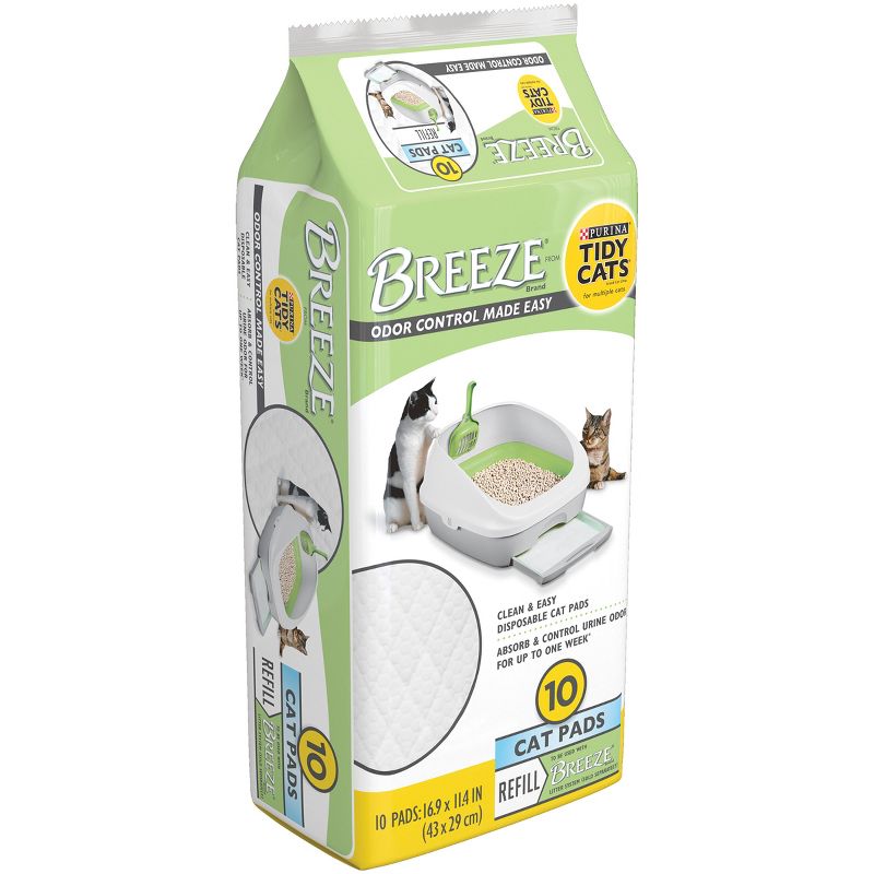 Purina Tidy Cats Cat Pads BREEZE Refill Pack - 10ct